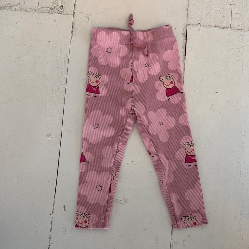 Zara Peppa Pig Pink Leggings for Playful Comfort